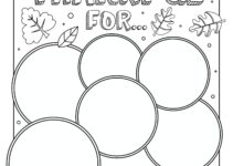 Free Printable I Am Thankful For