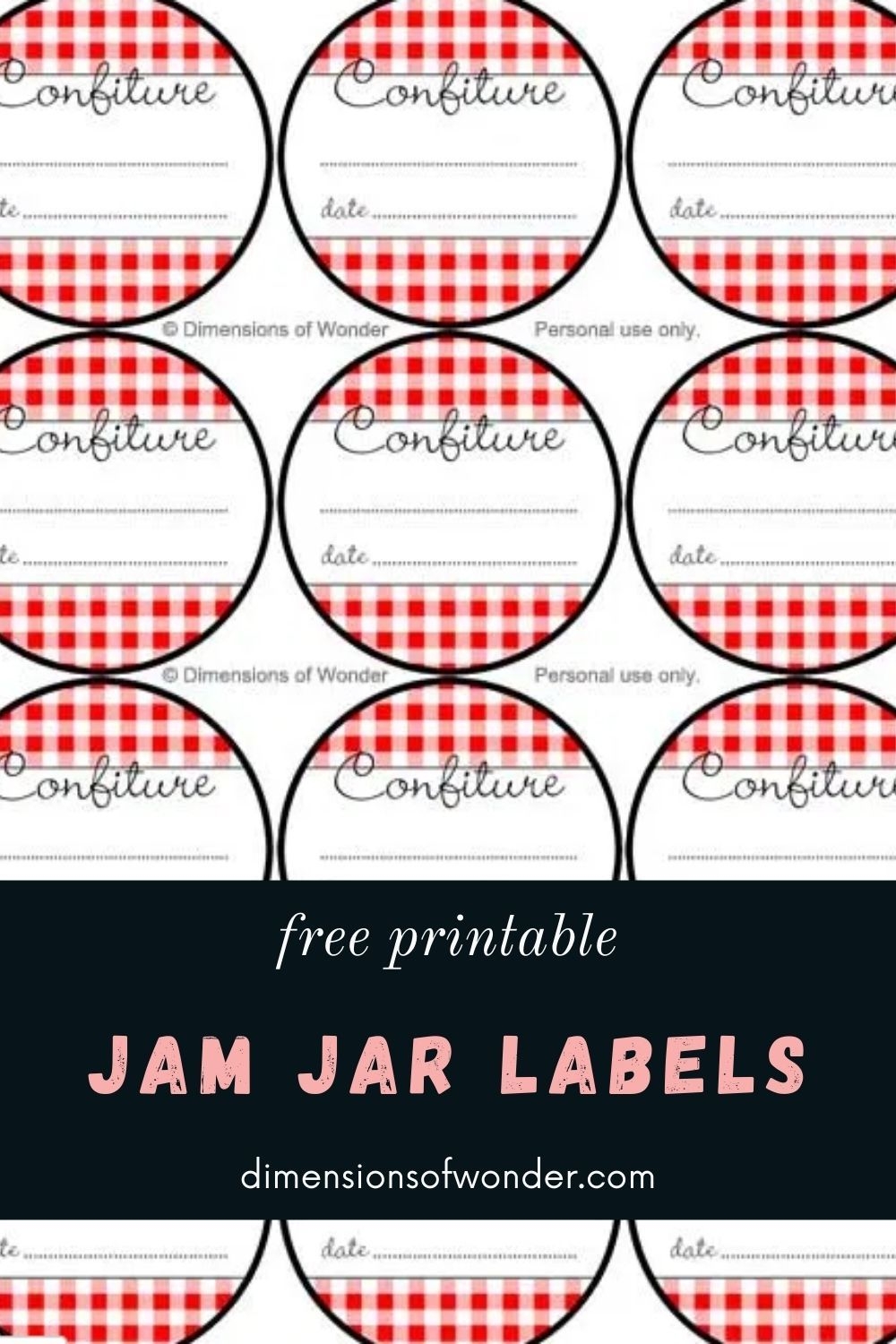 Free Printable Jam Jar Labels Jam Jar Labels Jar Labels Mason Jars 