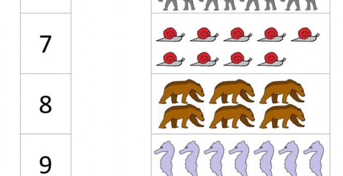 Maths For Kindergarten Free Printable Worksheets