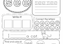 Free Printable Preschool Sight Word Worksheets
