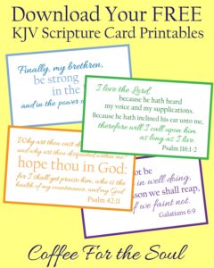 Free Printable Kjv Bible Study Lessons Free Printable
