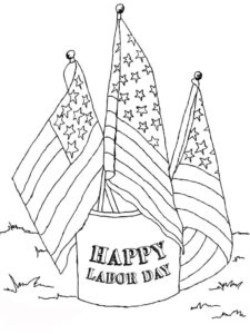 Free Printable Labor Day Coloring Pages