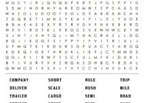 Free Printable Large Print Word Search