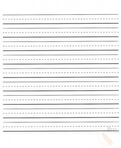 Free Printable Lined Paper Templates For Kids In PDF