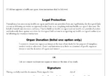 Free Printable Living Will Forms For Pa