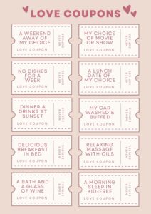 Free Printable Love Coupon Templates Canva 44 OFF