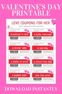Free Printable Love Coupons For Her Printable Templates