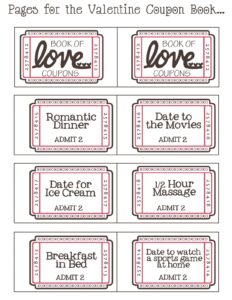 Free Printable Love Coupons For Him