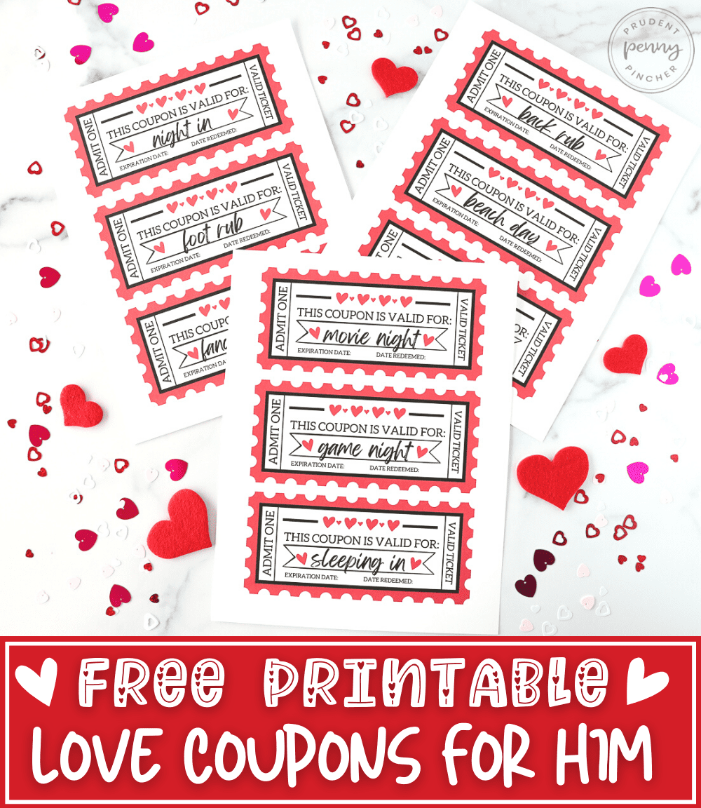 Free Printable Love Coupons For Him Prudent Penny Pincher