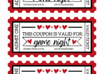 Free Printable Love Coupons For Him