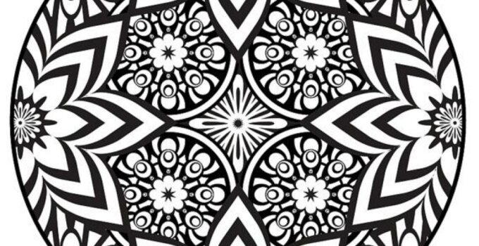 Mandala Coloring Pages Free Printable Adults