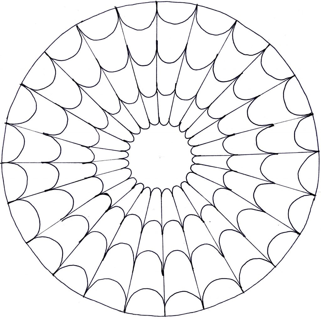 Free Printable Easy Mandala Coloring Pages
