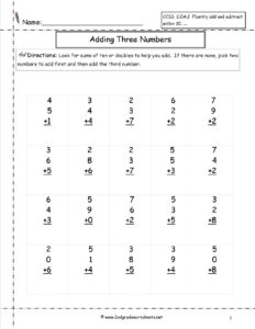 Free Printable Math Worksheets For 2Nd Grade Free Printable