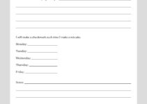 Free Printable Worksheets For Mental Health