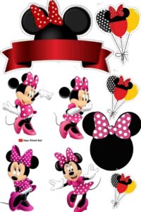 Free Printable Mickey Mouse Cake Topper Printable Printable Templates