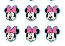 Free Printable Minnie Mouse Cupcake Toppers