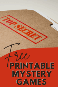Free Printable Mystery Games For Parties Entertaining Fun Party Pop