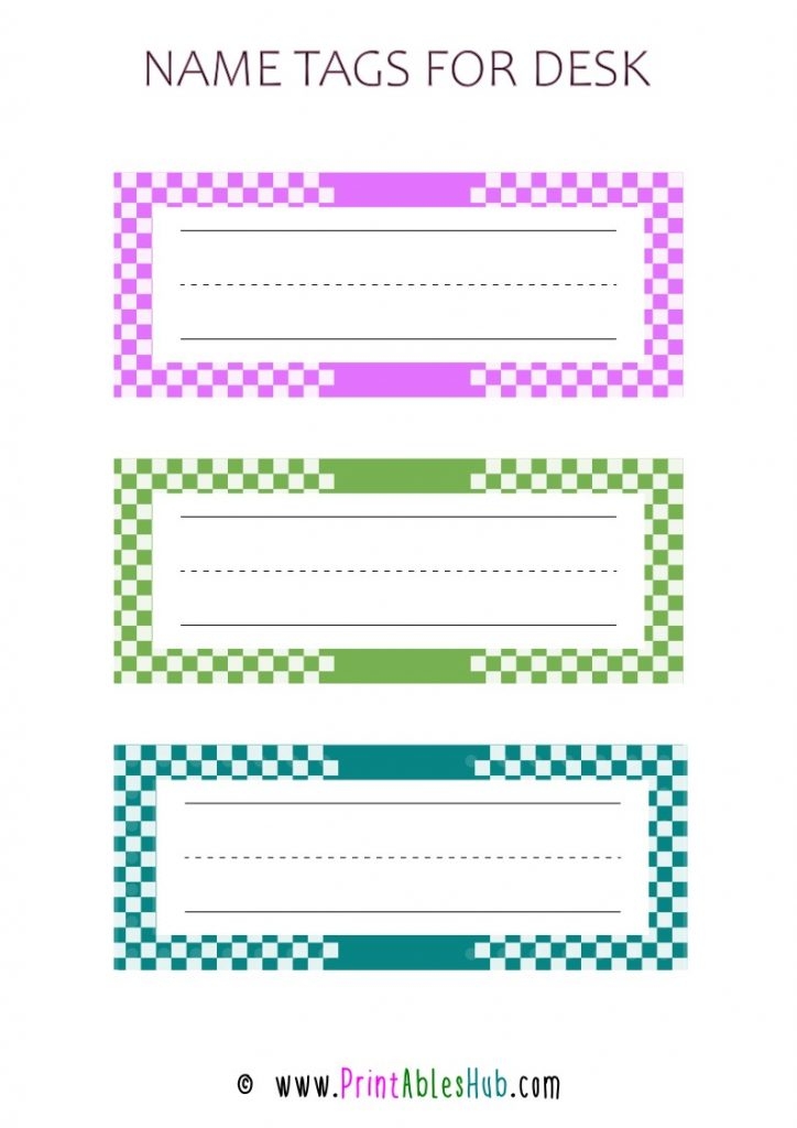 Free Printable Name Tags For Desks PDF Printables Hub