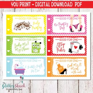 Free Printable Naughty Coupons For Him