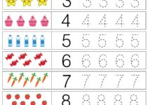 Free Printable Tracing Numbers Worksheets For Preschoolers