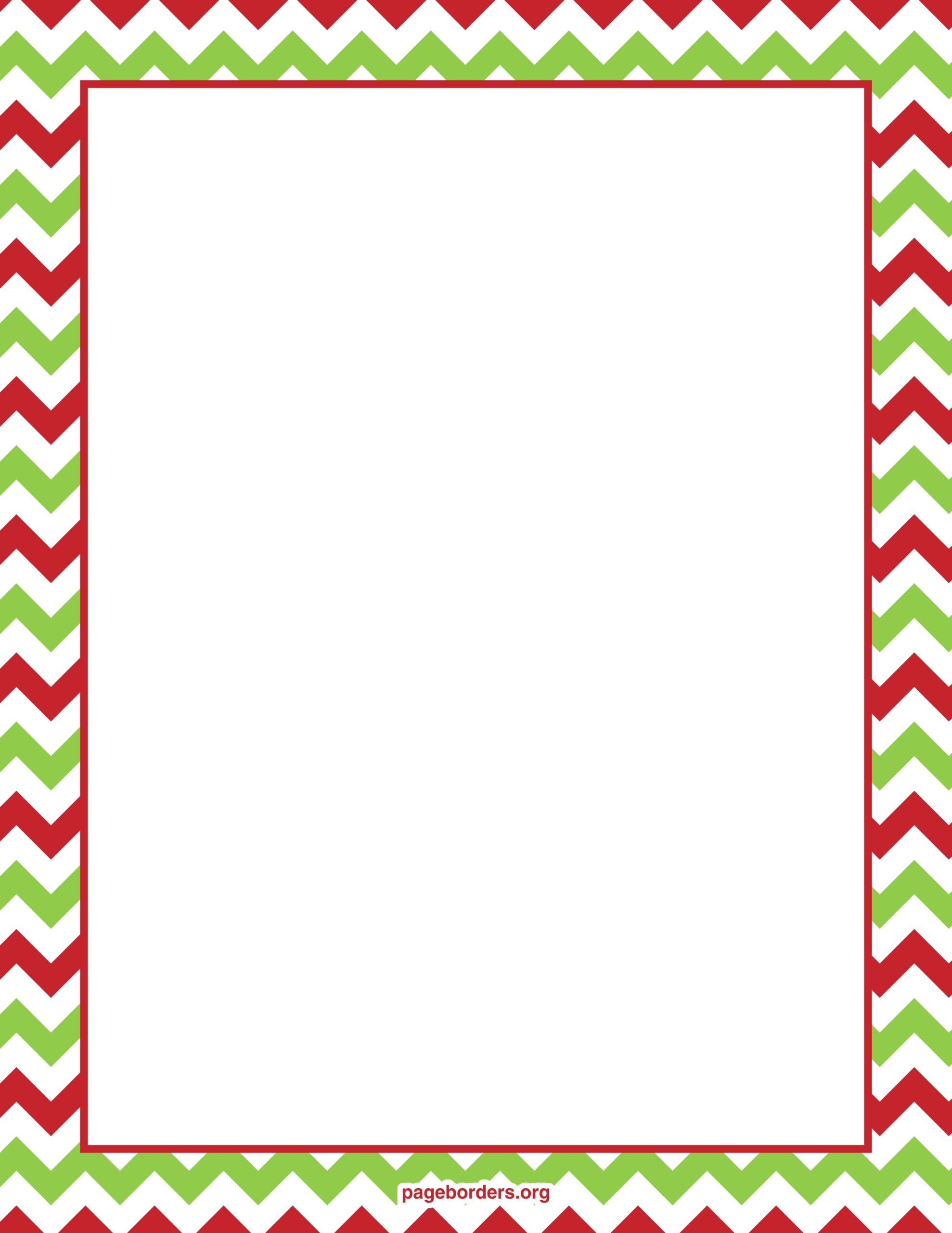 Free Printable Page Borders Christmas Free Printable