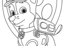 Free Printable Paw Patrol Colouring Pages