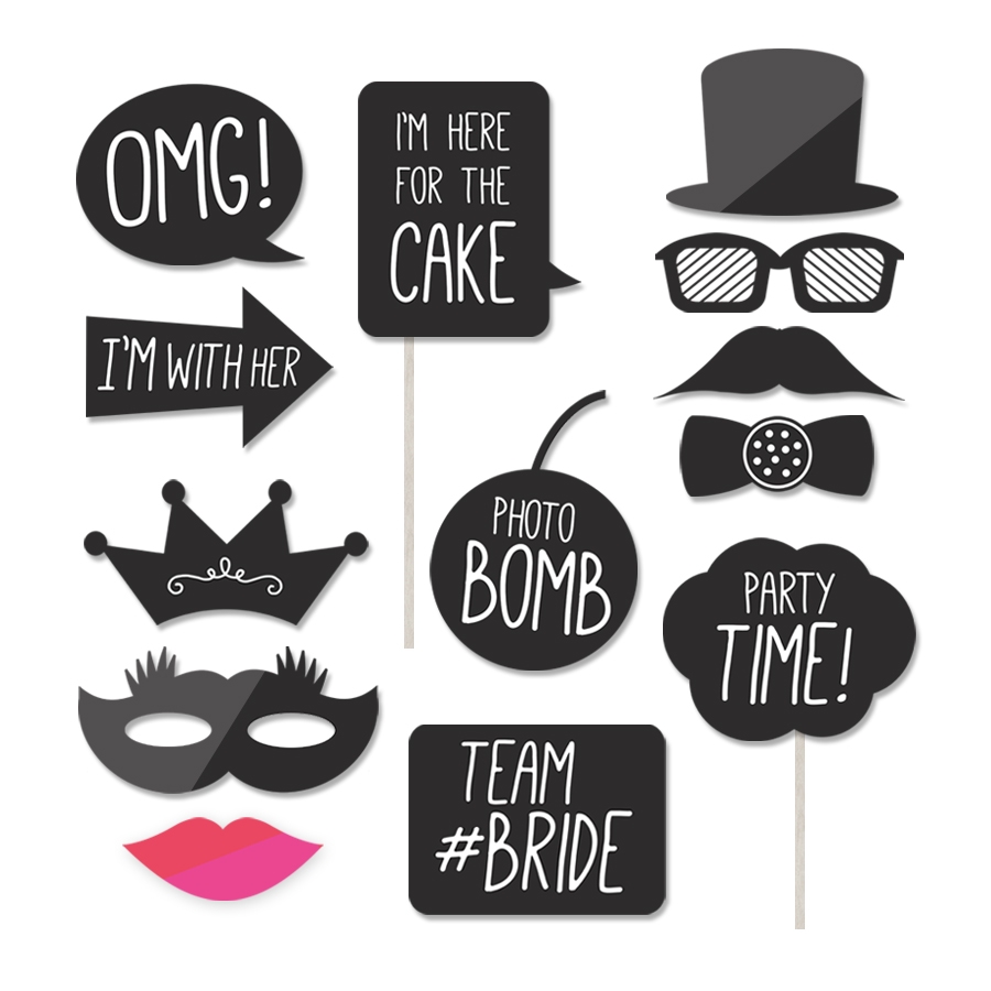 Free Printable Photo Booth Props Paying For A Photo Booth Company Or 