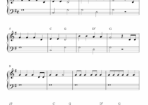 Free Easy Printable Piano Sheet Music