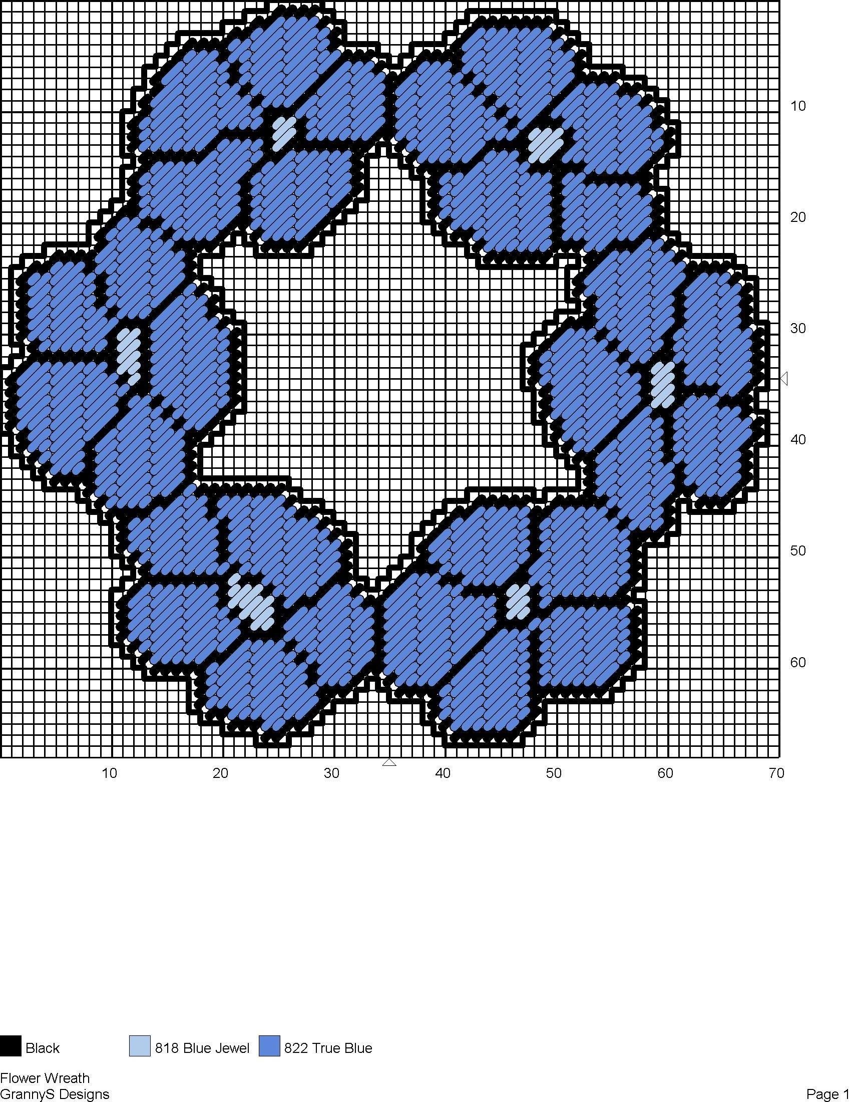 Free Printable Plastic Canvas Flower Patterns Printable Templates