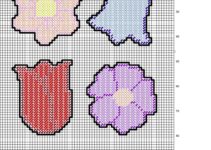 Free Printable Plastic Canvas Flower Patterns