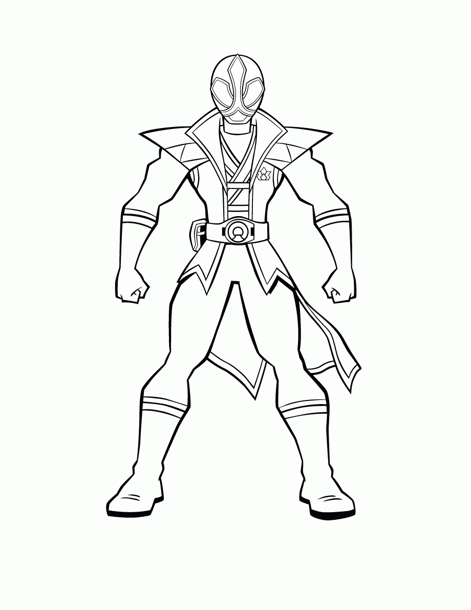 Free Printable Coloring Pages Power Rangers