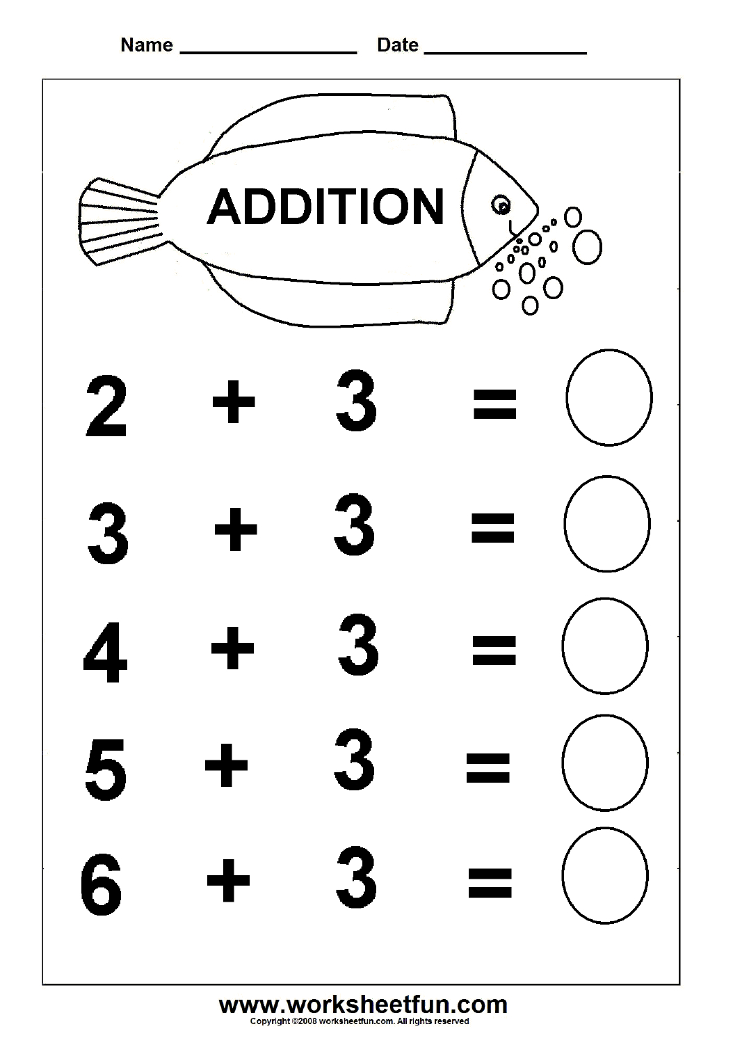 Pre K Math Worksheets Free Printable