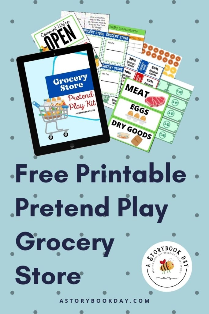 Free Printable Pretend Play Grocery Store Printables Printable 