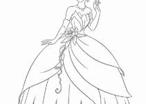 Free Printable Princess Tiana Coloring Pages