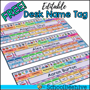 Free Printable Printable Name Tags For Desks Free Printable Templates