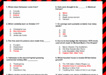 Free Printable Trivia Questions And Answers
