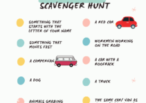Road Trip Scavenger Hunt Free Printable