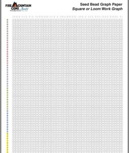 Free Printable Seed Bead Graph Paper Printable Word Searches