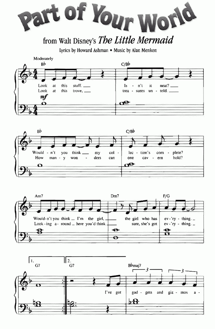 Free Printable Sheet Music Lyrics Free Printable