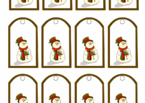 Free Printable Christmas Gift Tags Templates