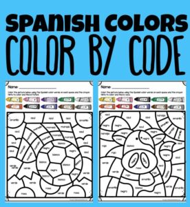 Free Printable Spanish Colors Worksheet Pdf Printable Templates Protal