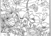 Free Printable Spring Coloring Pages For Adults