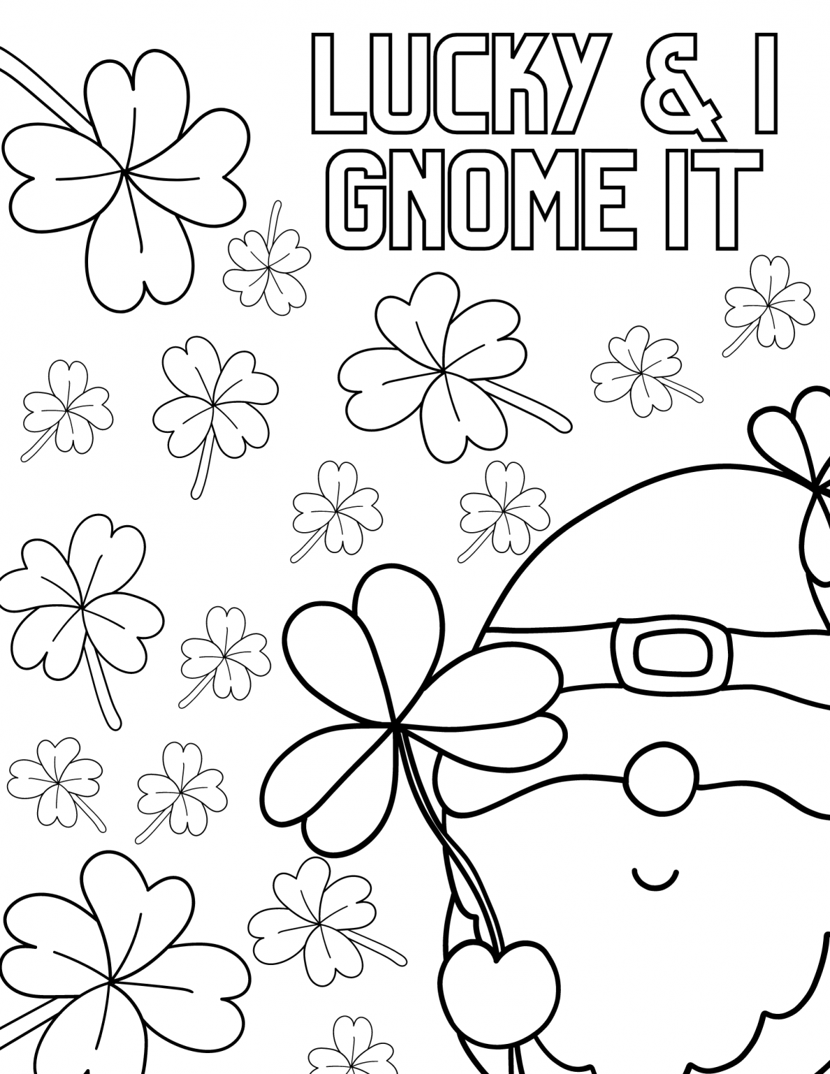 Free Printable St Patrick 39 s Day Coloring Pages For Kids And Adults