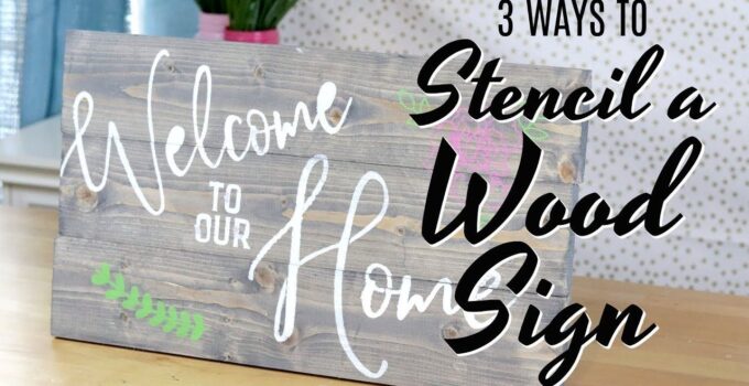 Free Printable Stencils For Wood Signs