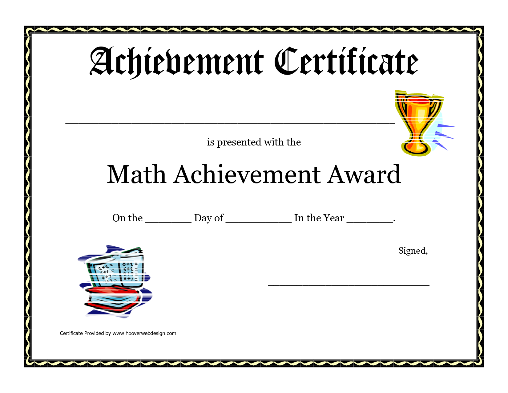 Free Printable Award Certificates For Students