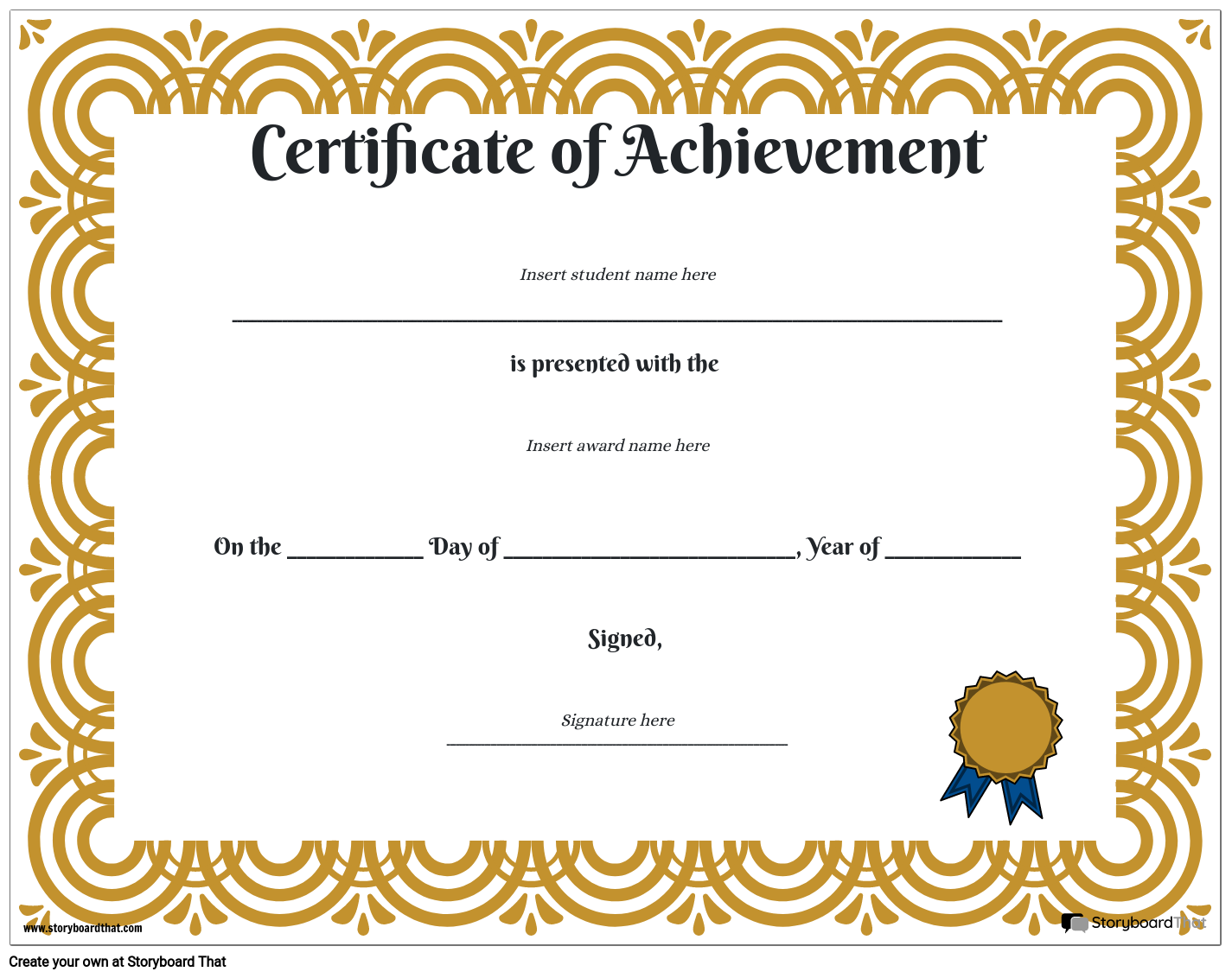 Free Printable Student Certificate And Award Templates