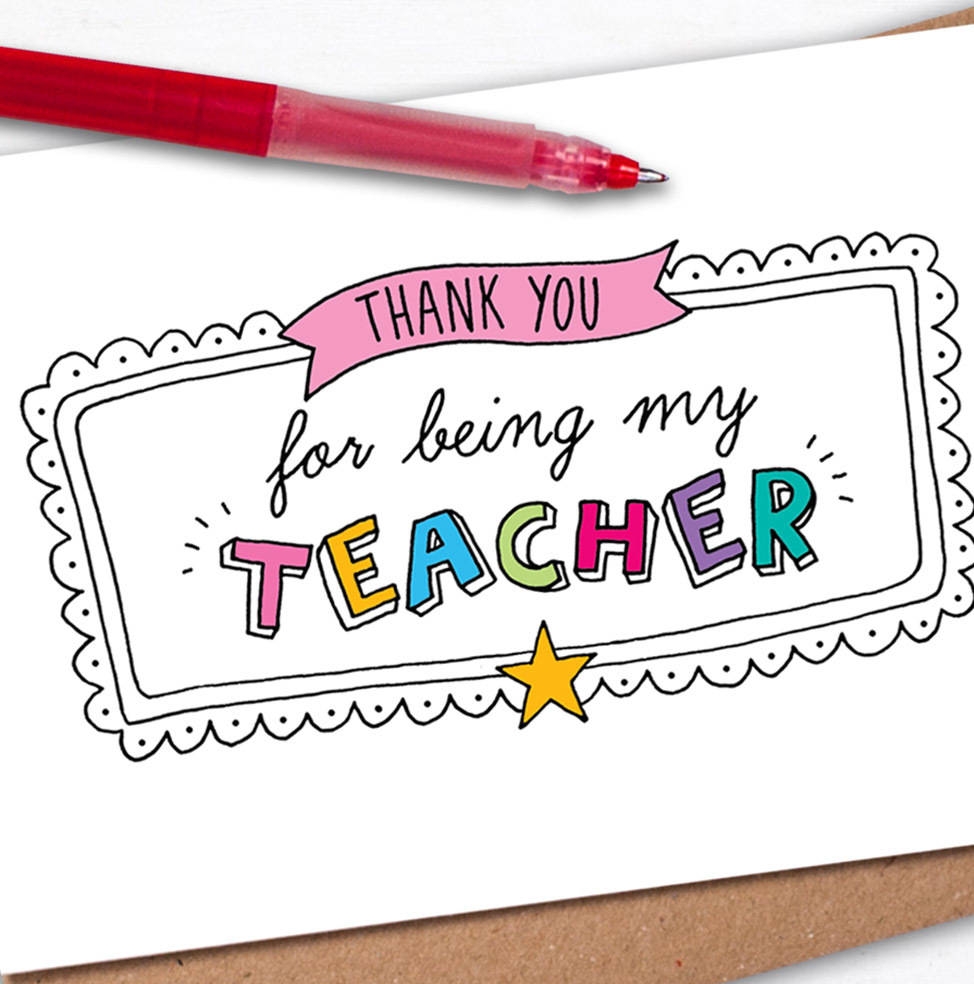 Free Printable Teacher Appreciation Cards Smitha Katti Thank You 