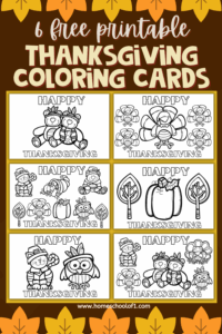 Free Printable Thanksgiving Cards For Kids To Color Artofit