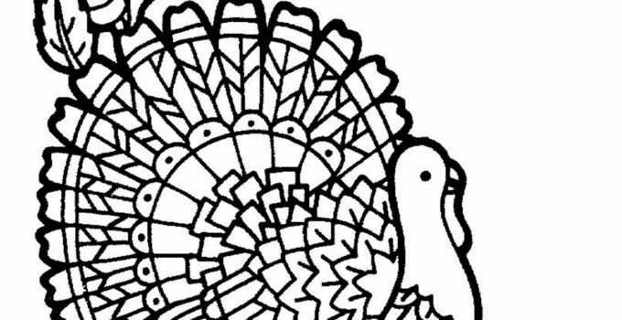 Free Printable Thanksgiving Coloring Pages For Preschoolers