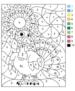 Free Printable Thanksgiving Multiplication Color By Number